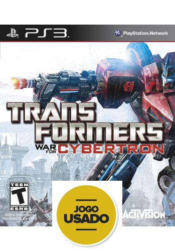 Transformers: War for Cybertron - PS3(Usado)